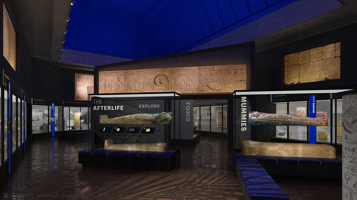 Bolton Museum Egyptian Gallery