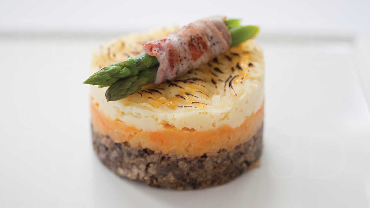 Macsween haggis stack recipe
