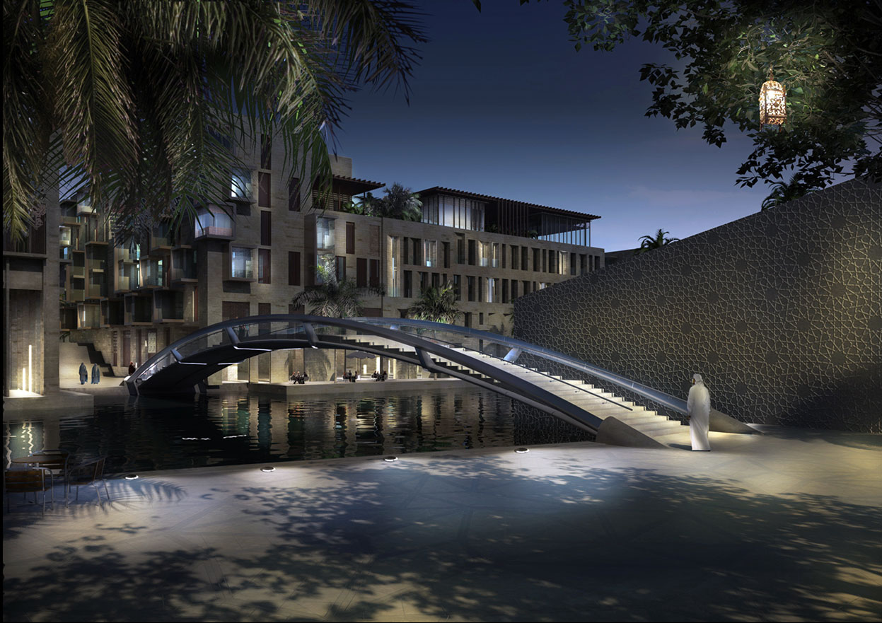 Saadiyat Island pedestrian bridge 2