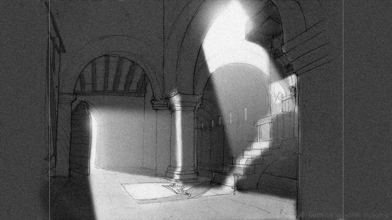 Storyboard throne room image