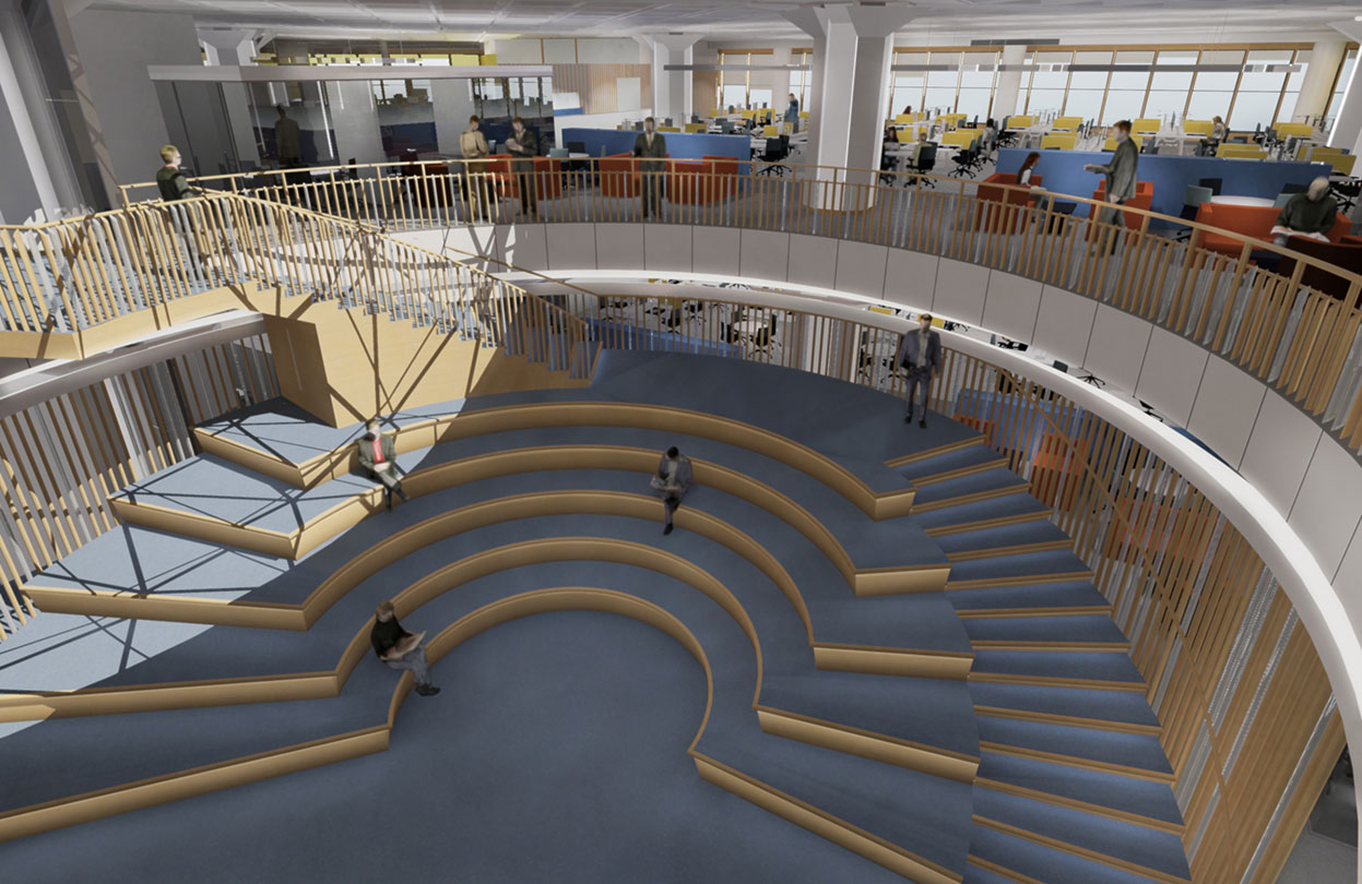 Tanfield Office Atrium