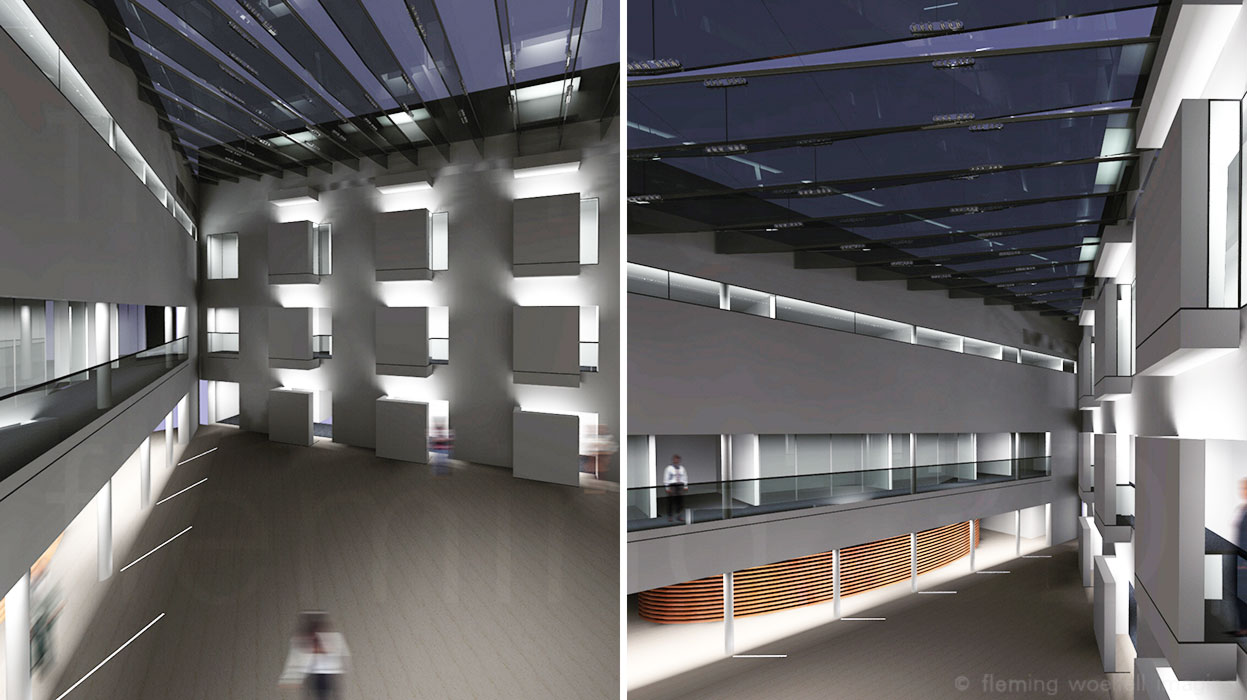 Atrium lighting design