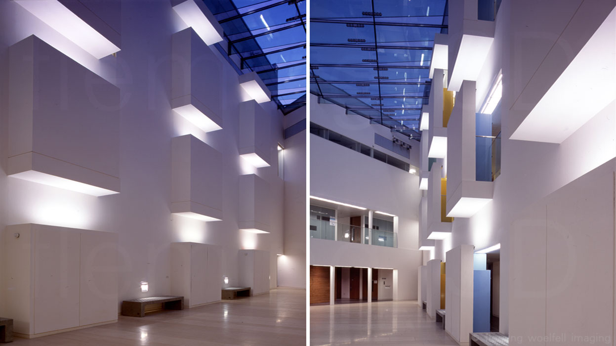 Wolfson Medical School atrium